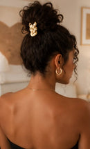 ELÁSTICO PARA CABELO - TRANÇADO - 18K
