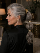 PONY CUFF ELLIPSE - ELÁSTICO DE CABELO 18K