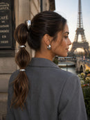 PONY CUFF ELLIPSE - ELÁSTICO DE CABELO 18K