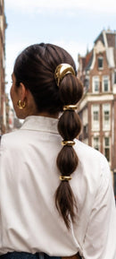 PONY CUFF ELLIPSE - ELÁSTICO DE CABELO 18K