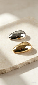 BROCHES BEAUTIFUL EGG - BANHADO A OURO 18K