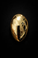 BROCHES BEAUTIFUL EGG - BANHADO A OURO 18K