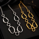 COLAR ELOS ORGÂNICOS - BANHADO A OURO 18K