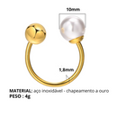 ANEL DE CONTAS DUPLAS - PÉROLAS