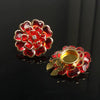 BROCHE DE LUXO PARA BOTÕES - CAMÉLIA - 2 PEÇAS