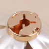 BROCHE DE LUXO PARA BOTÕES - PEROLADO - 2 PEÇAS