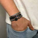 KIT 3 PULSEIRAS - BRACELETE DE LUXO