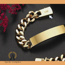 PULSEIRA DE CORRENTE OURO 18K - 10mm