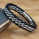 PULSEIRA MASCULINA - COURO LEGÍTIMO