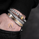 KIT 3 PULSEIRAS - BRACELETE DE LUXO