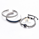 KIT 3 PULSEIRAS - BRACELETE DE LUXO