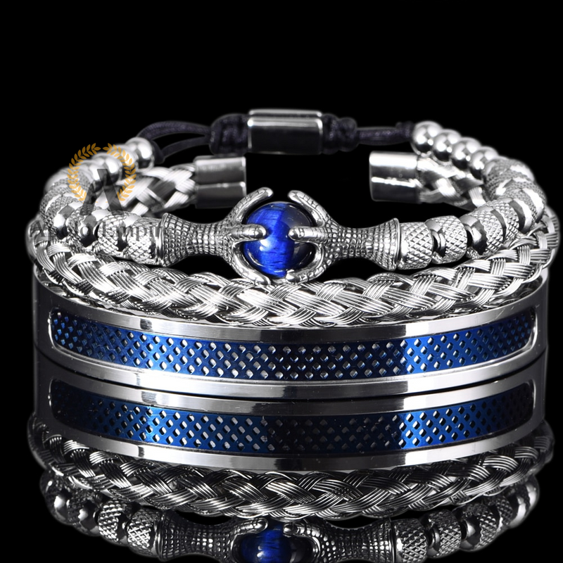 KIT 3 PULSEIRAS - Bracelete de Luxo