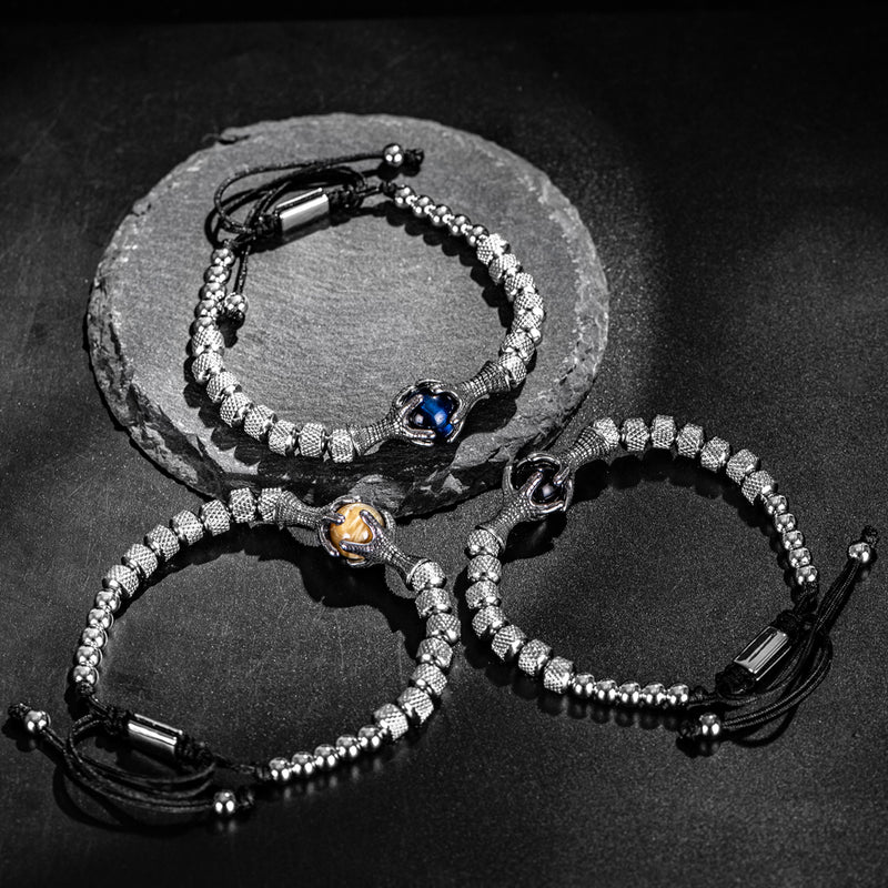 KIT 3 PULSEIRAS - Bracelete de Luxo